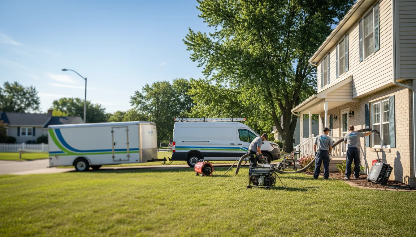Flooded Basement Restoration And Cleanup With Repair in Lewellen, NE near me